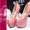 quality guarantee factory direct candy color high heel shoes for ladies fashion footwear