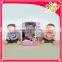 16" Induction and jumping doll,kids short hair silicone child doll with smell