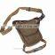 Men Canvas Motorcycle Travel Hiking Riding Hip Belt Bum Waist Leg Bag Tactical Bag