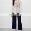 2015 Winter Italian Design Belt Raw Fringe Custom Tibet Sheep Fur Vest (NT6796)