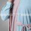 Newest zipped front open abayas islamic women clothing muslim cardigan