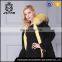 Wholesale winter fur coat with fur collar and lining for women and men