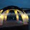 Glitter inflatable tent with led light led tent light