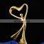 unique beautiful gold dance trophy awards trophy