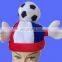 Wholesale world cup football hats with clap hand and min football