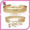 factory customize wholesale woman ladies metal mirror wide waist belt with chain