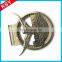 China Supplier Factory Promotion Price Engraving Round Gold Souvenir Enamel Medal