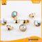 Plating Plastic ABS Shank Buttons for Clothing BA60389