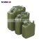 small mini 5 liter 10 liter 20liter portable metal gasoline oil fuel tank jerry can with flexible spout