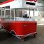 Commercial mobile food cart with wheels/food light trucks/crepes car food truck