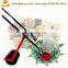 Hands pushing seeder manual bean seeder machine peanut planter