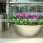 2mm Thickness Cheap Stainless Steel Big Outdoor Flower Pots