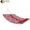 Quilted Cotton Fabric Hammock with Pillow, Double Hammock with Wood Spreader Bars Perfect for Outdoors