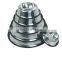 7 Sizes Stainless Steel Custom Pet Dog Food Feeding Bowl Rubber Ring