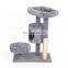 Light weight durable cat climbing tree rack with cat scratching post