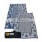 Patio rug caravan mat 100% polypropylene tubing weave with polyester binding
