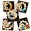 DIY baby molars beech wood bracelet toy wood natural non-toxic beads crochet cotton beads bracelet