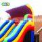 mobile toy industria dry wetl inflatable rainbow water slide with pool