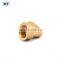 BT6034 good market brass gas pipe fitting 22.5 degree elbow copper