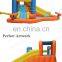 indoor cheap inflatable bouncers for sale,homeuse bouncer inflatable for toddlers, Oxford cloth,
