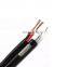 General Purpose rg59 rg6 Coaxial cable with steel messenger wire outdoor cable