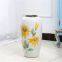 Fashion Modern Simple Style White Hand Paint Sunflower Ceramic For Living Room Decor