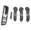 Free Shipping!LEFT HAND 5pcs Inner Door Grab Handle Cover Switch Bezel For VW Jetta MK4 Golf
