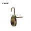China spring manufacturer music wire small steel flat torsion brake spring for BM150 motorcycle