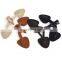 Unique design sew on coat pu genuine leather closure toggle button