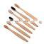 Wholesale Eco Friendly OME Logo Toothbrush Charcoal Bamboo plant based bristle for Travel