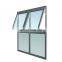 Glass Corner Window Thermal Break Aluminum Chain Winder Awning Windows