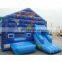 Hot selling sea world style inflatable bouncer house slide combo for kids