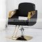 Wholesale China Manufacturer Latest Modern Black Gold Woman Men Haircut Saloon Chair Hair Salon Barber Chairs For Barber