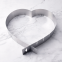 Heart shape Cake Mold Ring Adjustable from 5