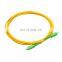 1m or customized sc to sc pvc fiber optical patch cord sc/upc-sc/upc fiber optic pigtail patchord