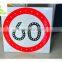 Factory direct aluminum solar led speed limit traffic sign