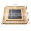 Wholesale Natural Eco Friendly Wood Bamboo Cutting Cheese Boards Slide Out Drawers With 4 Knifes Set