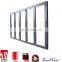 Superhouse 8-ft Sliding Glass Door Latest Plastic 3 Panel Balcony Pvc Sliding Glass Door