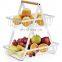 Nordic  2/3 tier metal water hyacinth fruit basket bread storage baskets kitchen vegetable drain basket kitchen storage