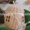 Hot Sale Wicker Acorn Rattan House, Rattan Cute Doll House Bag Kids Toys Wholesale Supplier