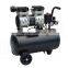 Bison China 24L 750W 8Bar 1 Hp Portable Silent Mini Electric Oil Free Piston Air Compressor 220V