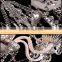 European crystal chandelier lighting candle glass arm crystal wedding chandelier decoration