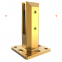 Square Glass Panel Grip For Flat Surface 14 To 38 1 304-Grade Polished Stainless Steel,Glass Clamp