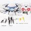 Minitudou helicopter 2.4G Quadcopter New Barometer Height Syma X5HC Professional Drone With HD Camera