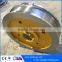 50t steel furnace ladle car wheels with 2-axle and 4-wheel supplier