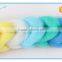 Colorful body wash sponge , pink bath sponge loofah for shower , PE loofah sponge wholesale