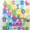 Educational EVA material fridge magnets custom alphabet
