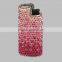 MINI BIC PINK/ RED LIGHTER CASE CRYSTALS