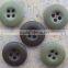 Sedex Audited Factory 2 Pillar resistant fire urea button for military garment, urea military garment button