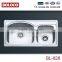 304# Stainless Steel double bowl kitchen sink BL-828